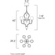 Studio M - Hermitage 6-Light Pendant - Lights Canada