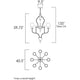Studio M - Hermitage 8-Light Pendant - Lights Canada