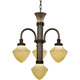 Studio M - Wilshire 4-Light LED Chandelier - Lights Canada