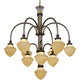 Studio M - Wilshire 10-Light LED Chandelier - Lights Canada