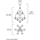 Studio M - Wilshire 13-Light LED Chandelier - Lights Canada