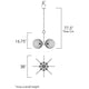 Studio M - Frequency 8-Light Pendant - Lights Canada