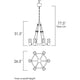 Studio M - Empire 6-Light LED Chandelier - Lights Canada