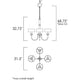 Studio M - Manhattan 4-Light Chandelier - Lights Canada