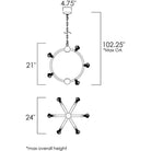 Studio M - Norma Jeane 24" Pendant - Lights Canada