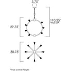 Studio M - Norma Jeane 31" Pendant - Lights Canada