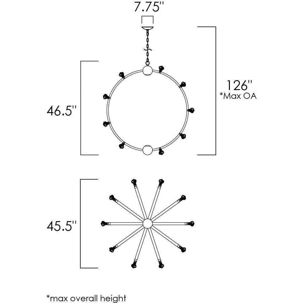 Studio M - Norma Jeane 46" Pendant - Lights Canada