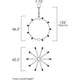 Studio M - Norma Jeane 46" Pendant - Lights Canada