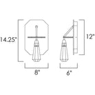 Studio M - 10 Carat LED Sconce - Lights Canada