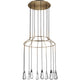 Studio M - 10 Carat LED Chandelier - Lights Canada