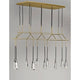 Studio M - 10 Carat LED Linear Suspension - Lights Canada