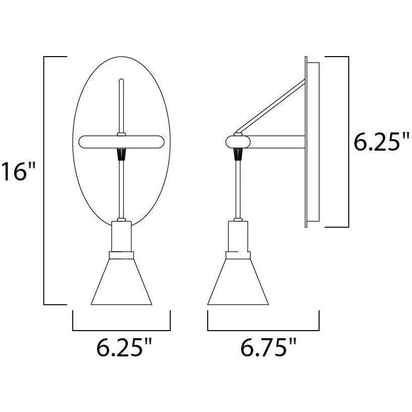 Studio M - Scan 1-Light Sconce - Lights Canada