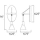 Studio M - Scan 1-Light Sconce - Lights Canada