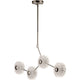 Studio M - Peony 8-Light LED Linear Suspension - Lights Canada