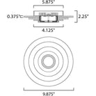 Studio M - Stratum 1-Light LED Sconce / Flush Mount - Lights Canada