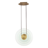 Stratum 1-Light LED Pendant