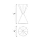 Studio M - Hourglass Table Lamp - Lights Canada