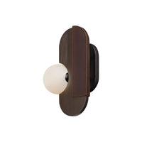 Stitched Side-Light Sconce