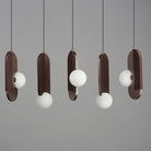 Studio M - Stitched 5-Light Linear Suspension - Lights Canada
