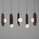 Studio M - Stitched 5-Light Linear Suspension - Lights Canada