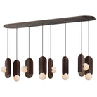 Studio M - Stitched 8-Light Linear Suspension - Lights Canada