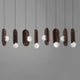 Studio M - Stitched 8-Light Linear Suspension - Lights Canada