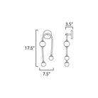 Studio M - Alina 3-Light LED Sconce - Lights Canada