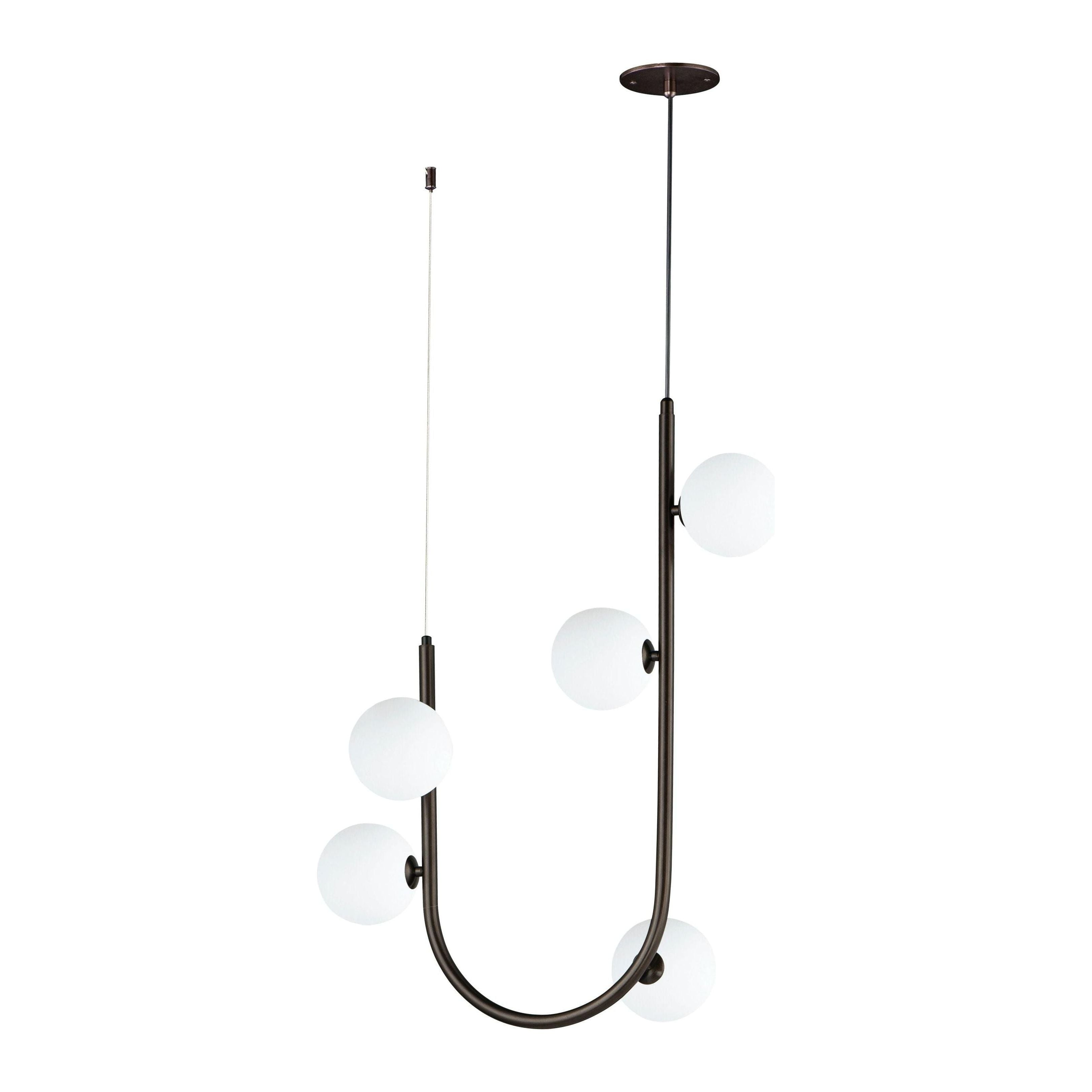 Studio M - Contour 5-Light Linear Suspension - Lights Canada