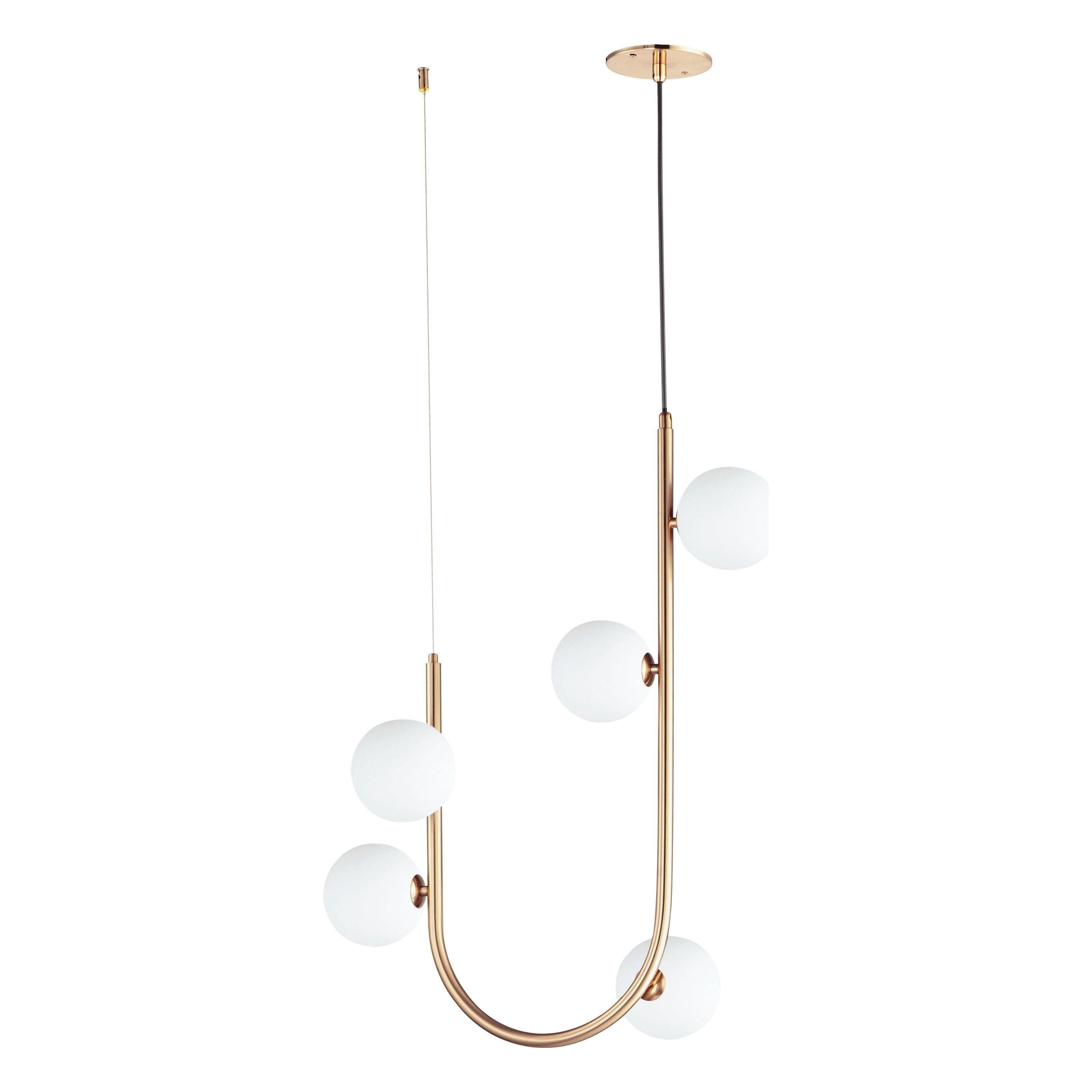 Studio M - Contour 5-Light Linear Suspension - Lights Canada