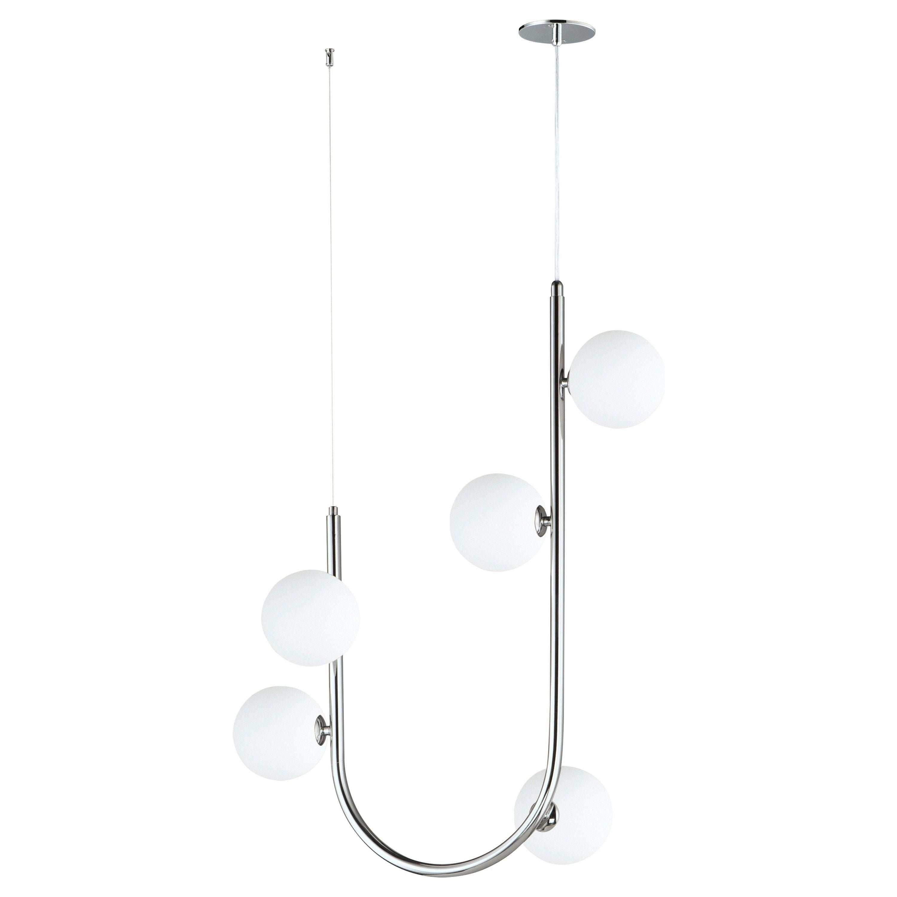 Studio M - Contour 5-Light Linear Suspension - Lights Canada