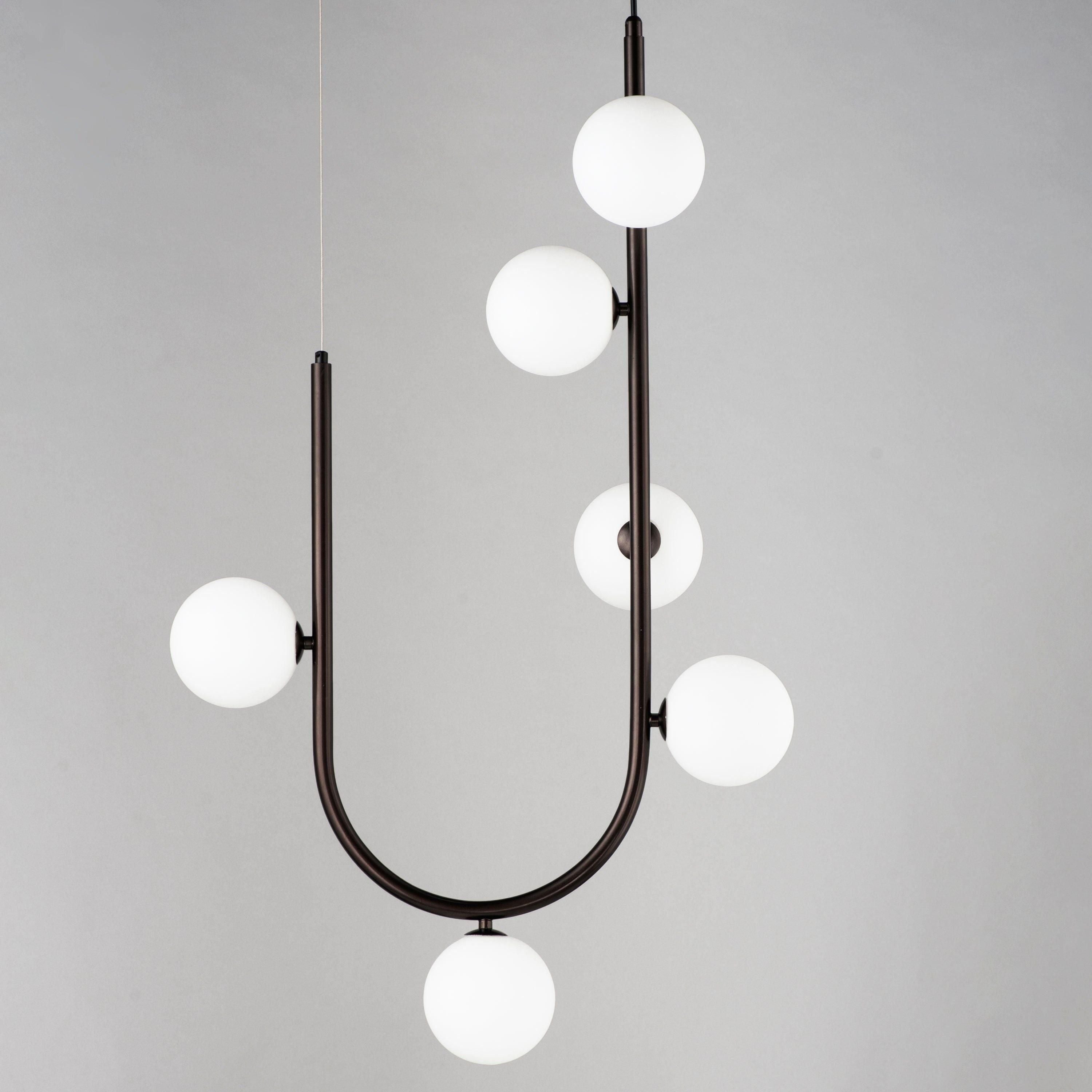 Studio M - Contour 6-Light Linear Suspension - Lights Canada