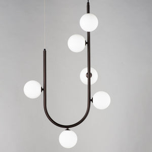 Studio M - Contour 6-Light Linear Suspension - Lights Canada