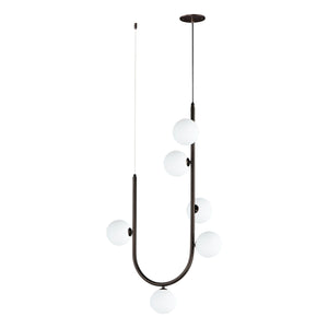 Studio M - Contour 6-Light Linear Suspension - Lights Canada