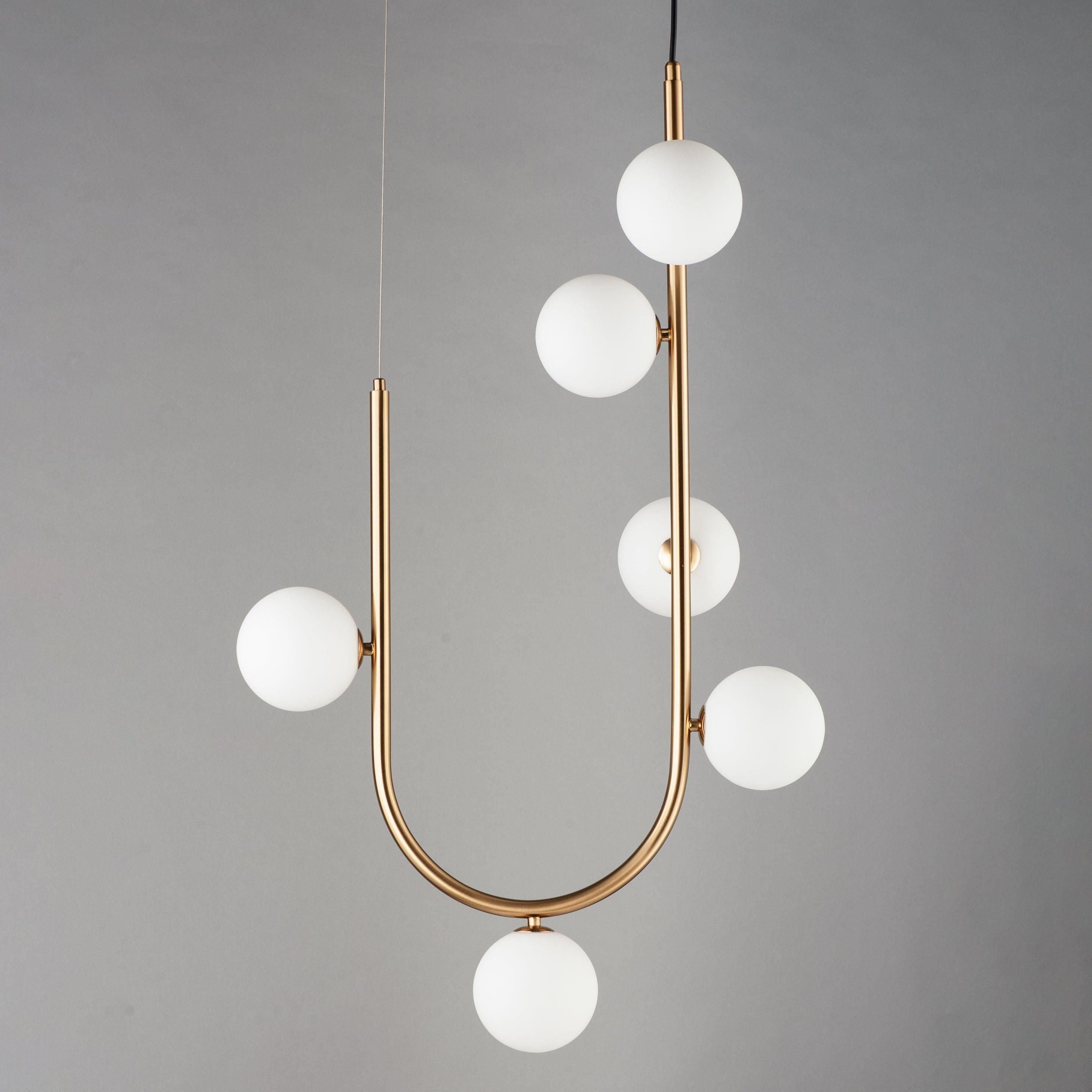 Studio M - Contour 6-Light Linear Suspension - Lights Canada