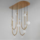 Studio M - Contour 16-Light Linear Suspension - Lights Canada