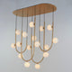 Studio M - Contour 16-Light Linear Suspension - Lights Canada