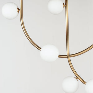 Studio M - Contour 19-Light Linear Suspension - Lights Canada