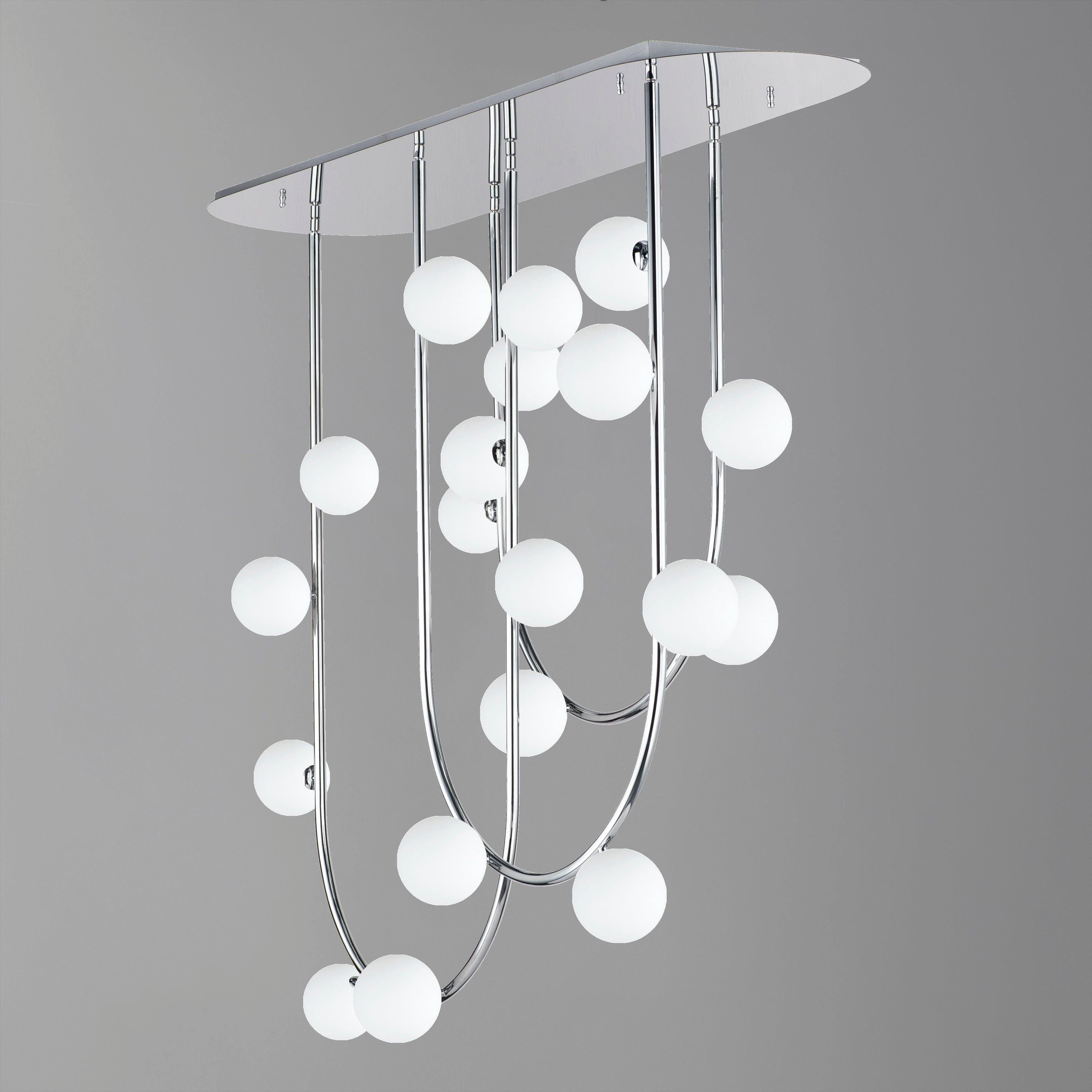 Studio M - Contour 19-Light Linear Suspension - Lights Canada