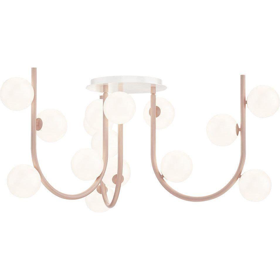 Studio M - Contour MTO 15-Light Fixed Pendant - Lights Canada