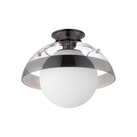 Domain 14" Semi Flush Mount