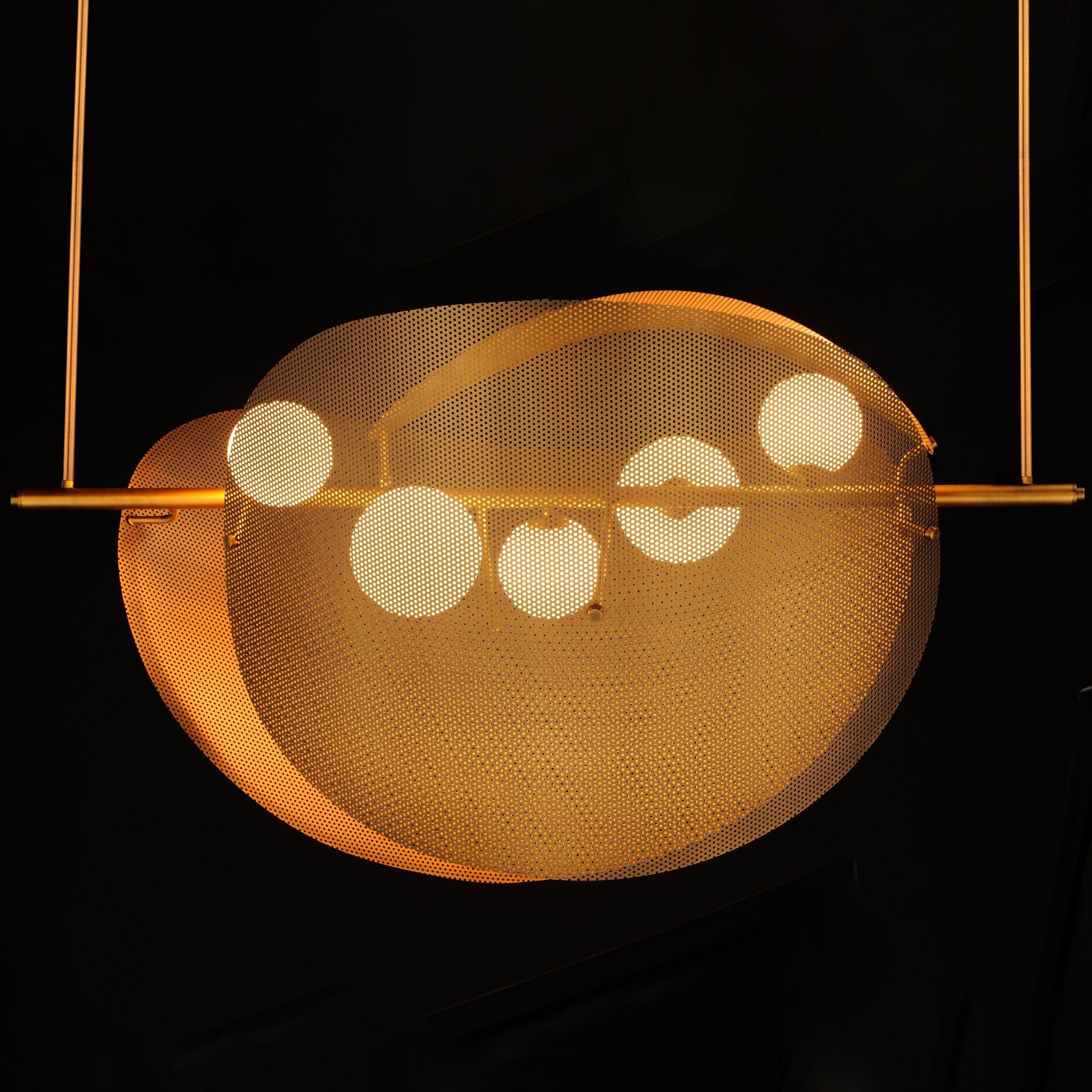 Studio M - Chips 5-Light Linear Suspension - Lights Canada