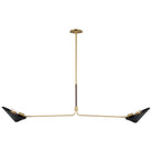 Studio M - Cavalier 2-Light Linear Suspension - Lights Canada