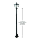 Classy Caps - Elegante Solar Lamp - Lights Canada