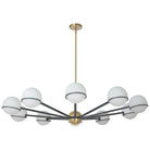 Dainolite - Sofia 10 Light Chandelier - Lights Canada