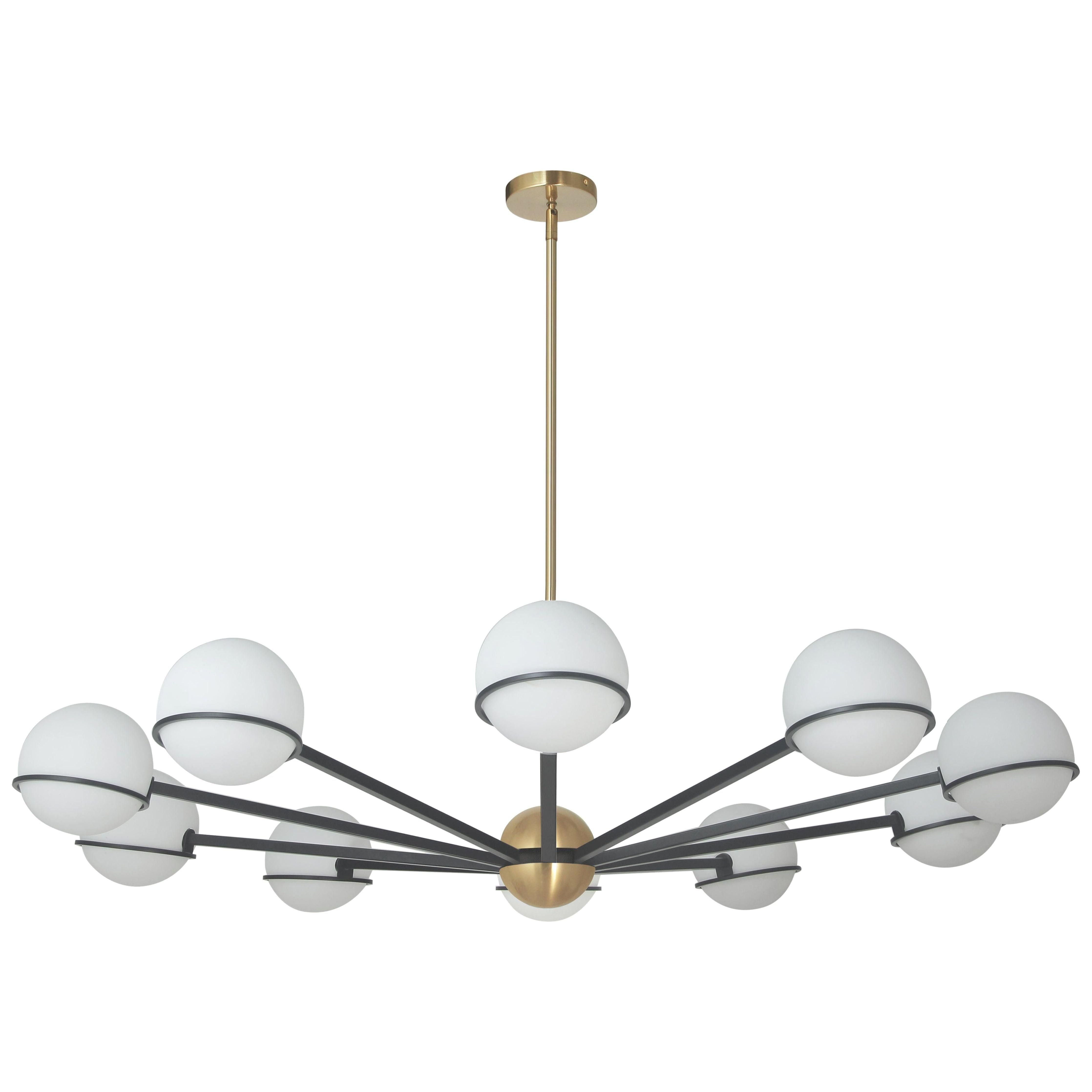 Dainolite - Sofia 10 Light Chandelier - Lights Canada