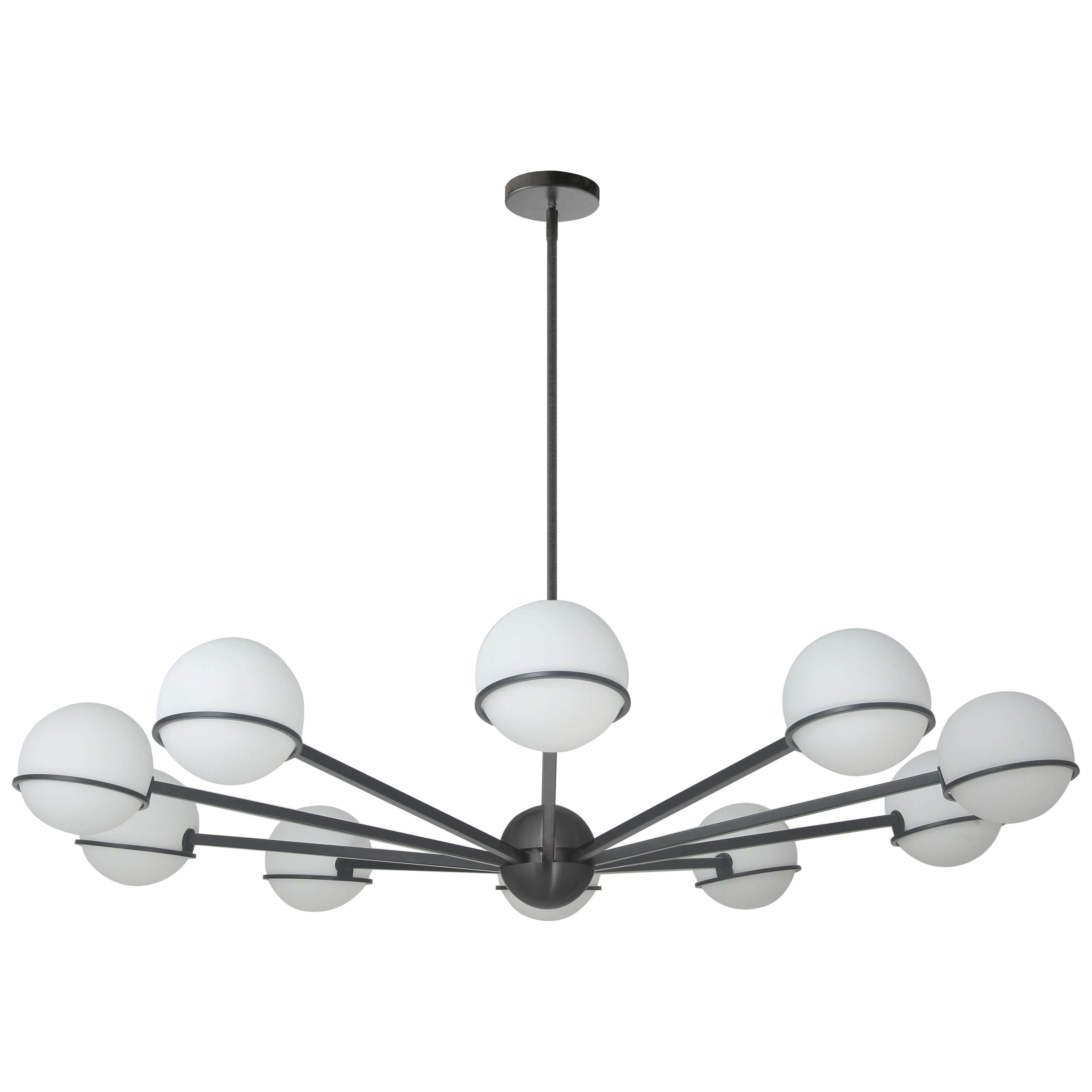 Dainolite - Sofia 10 Light Chandelier - Lights Canada