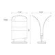 Kuzco - Sonder 8" Table Lamp - Lights Canada