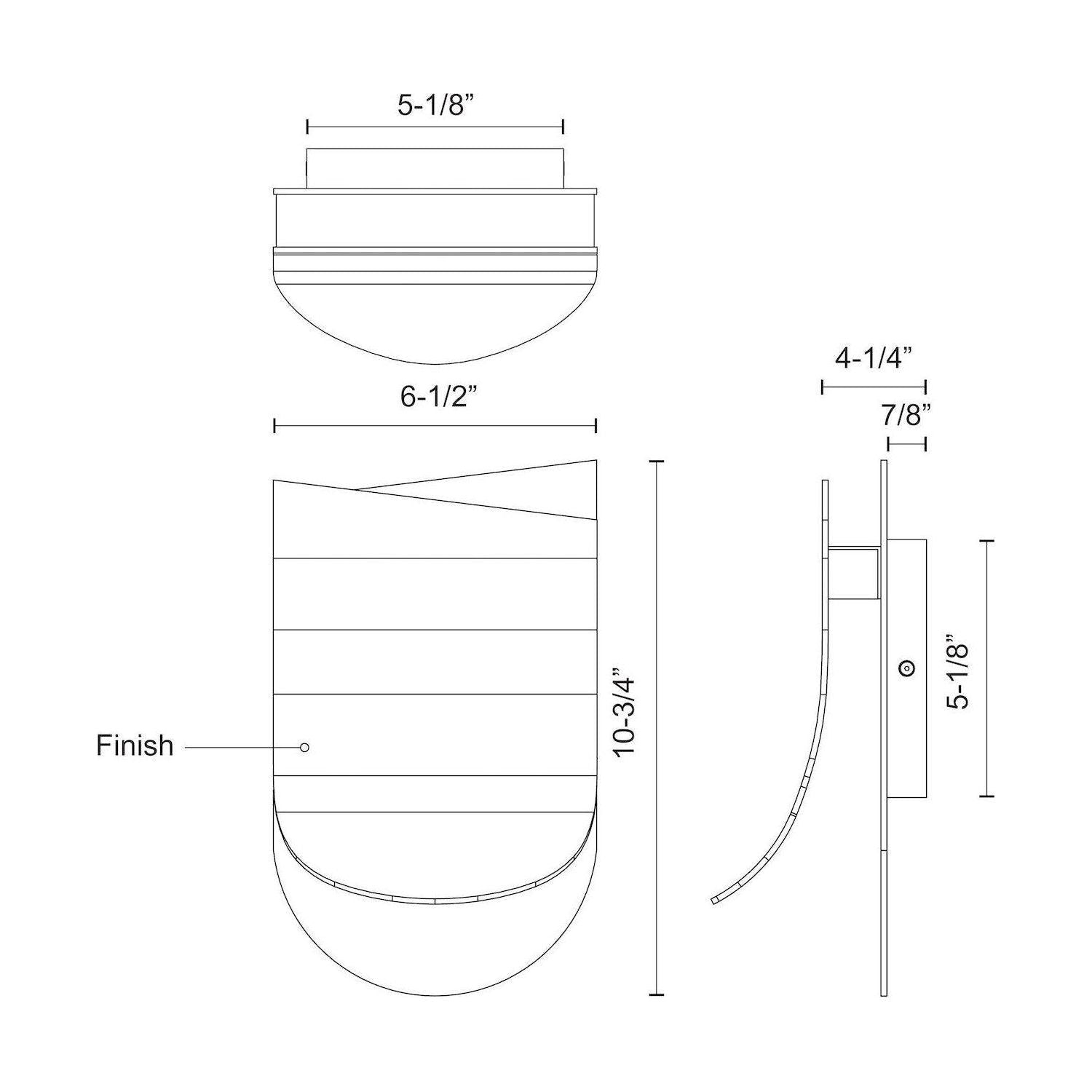 Kuzco - Sonder 6" LED Sconce - Lights Canada