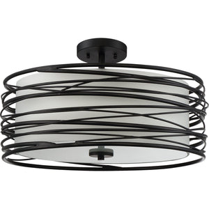 Quoizel - Spiral Semi Flush Mount - Lights Canada