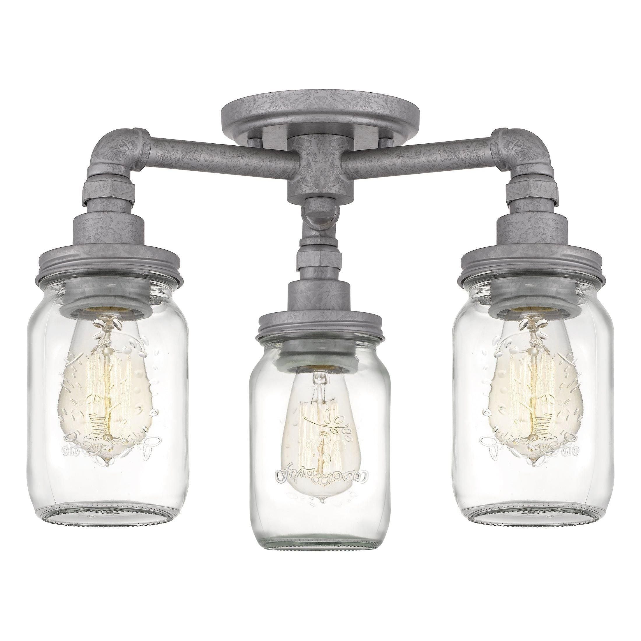 Quoizel - Squire Semi Flush Mount - Lights Canada